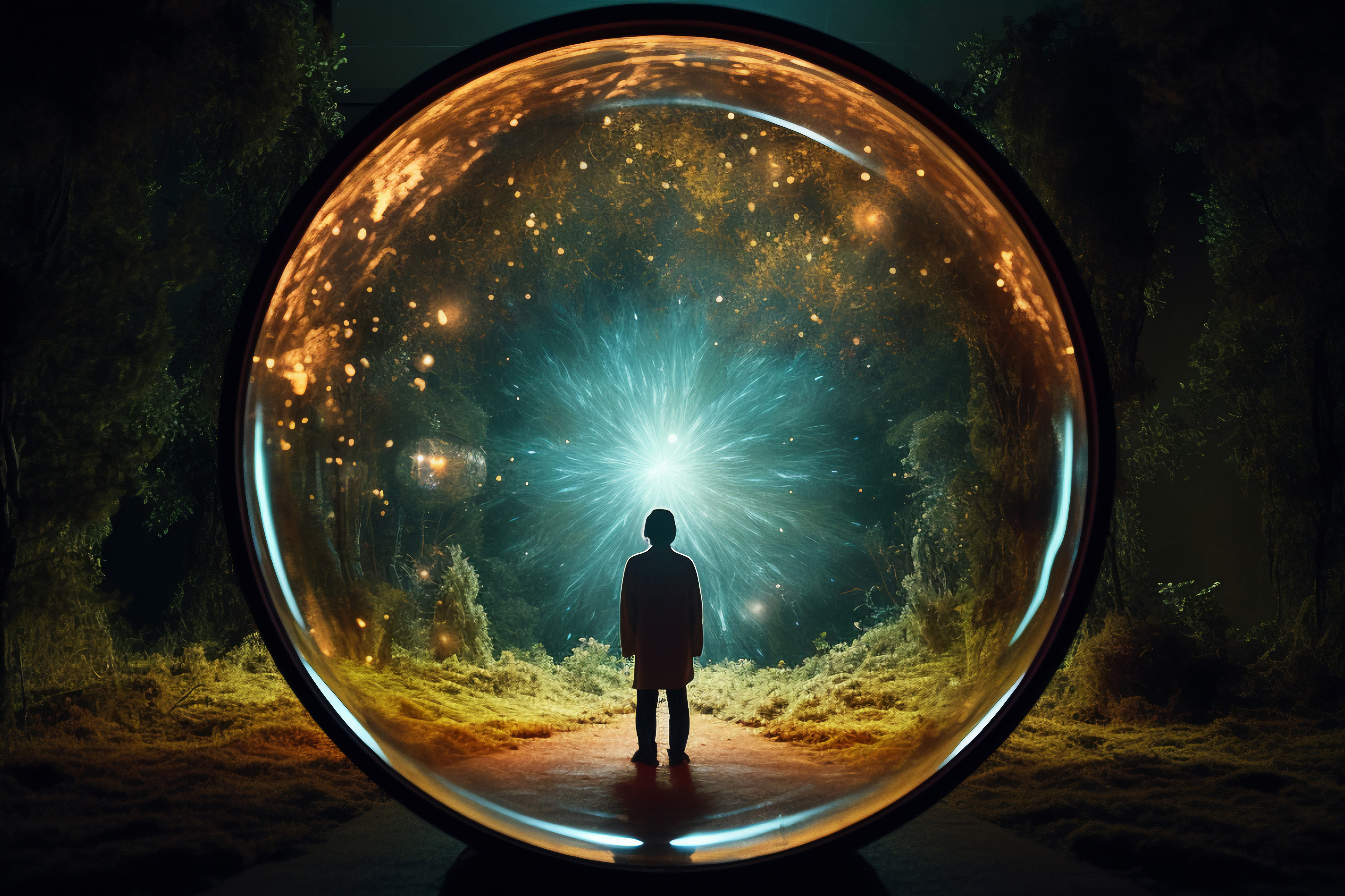 A reflection on science, spirituality, and the eternal search for meaning in the universe.