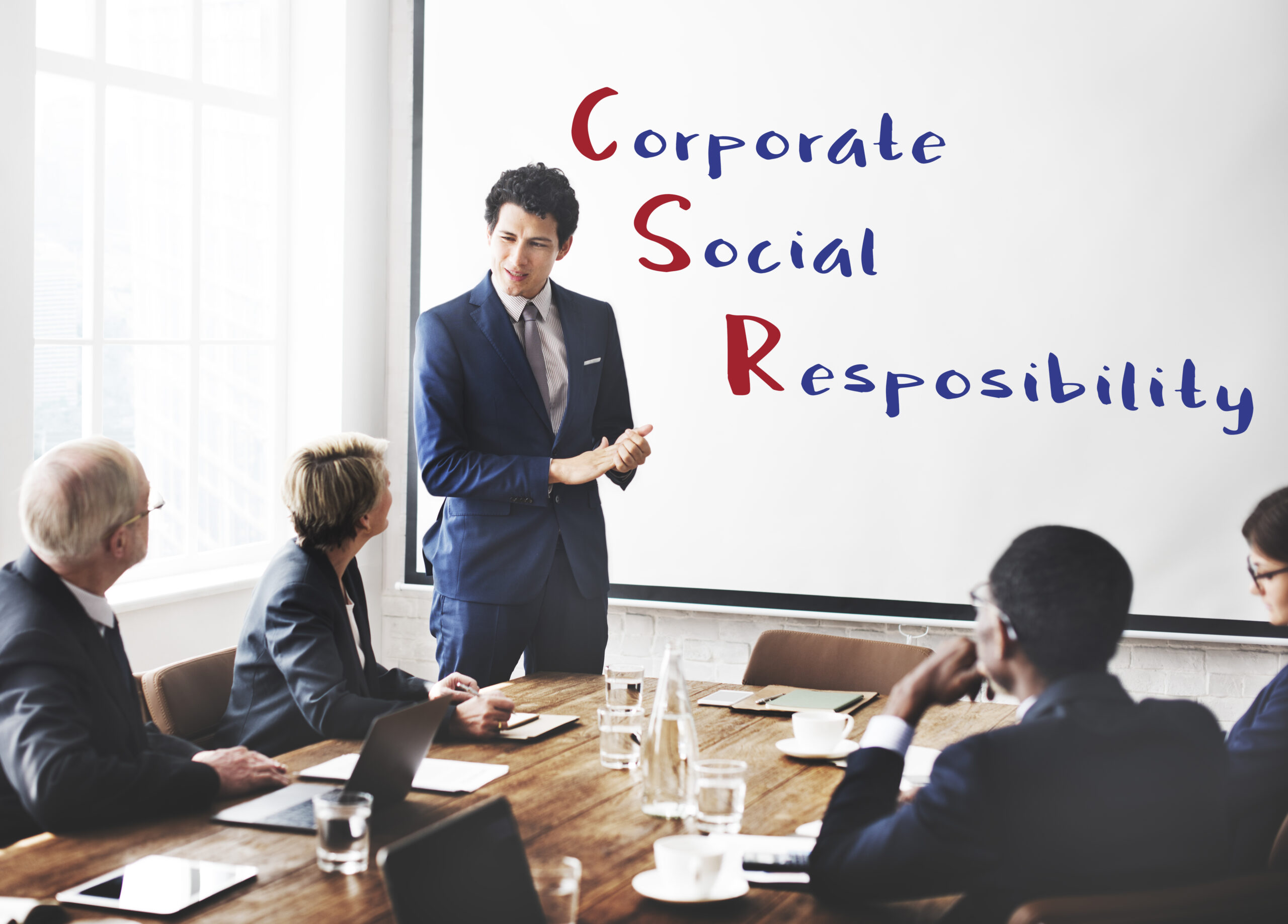 Corporate Social Responsibility Meeting Concept